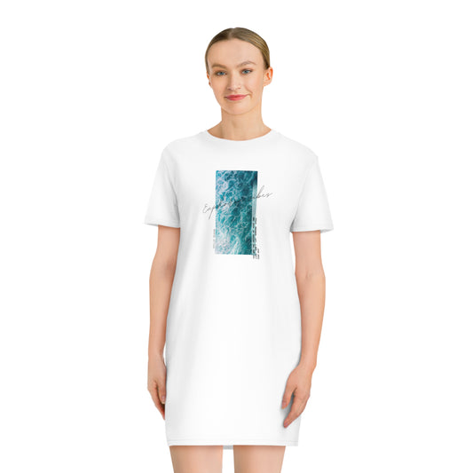 Women's T-shirt Dress Euphoria Vibes - FLAKOUT