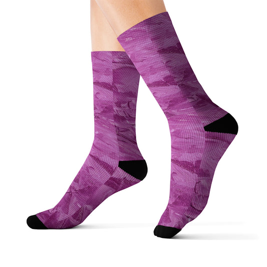 Ebonized Mulberry Socks