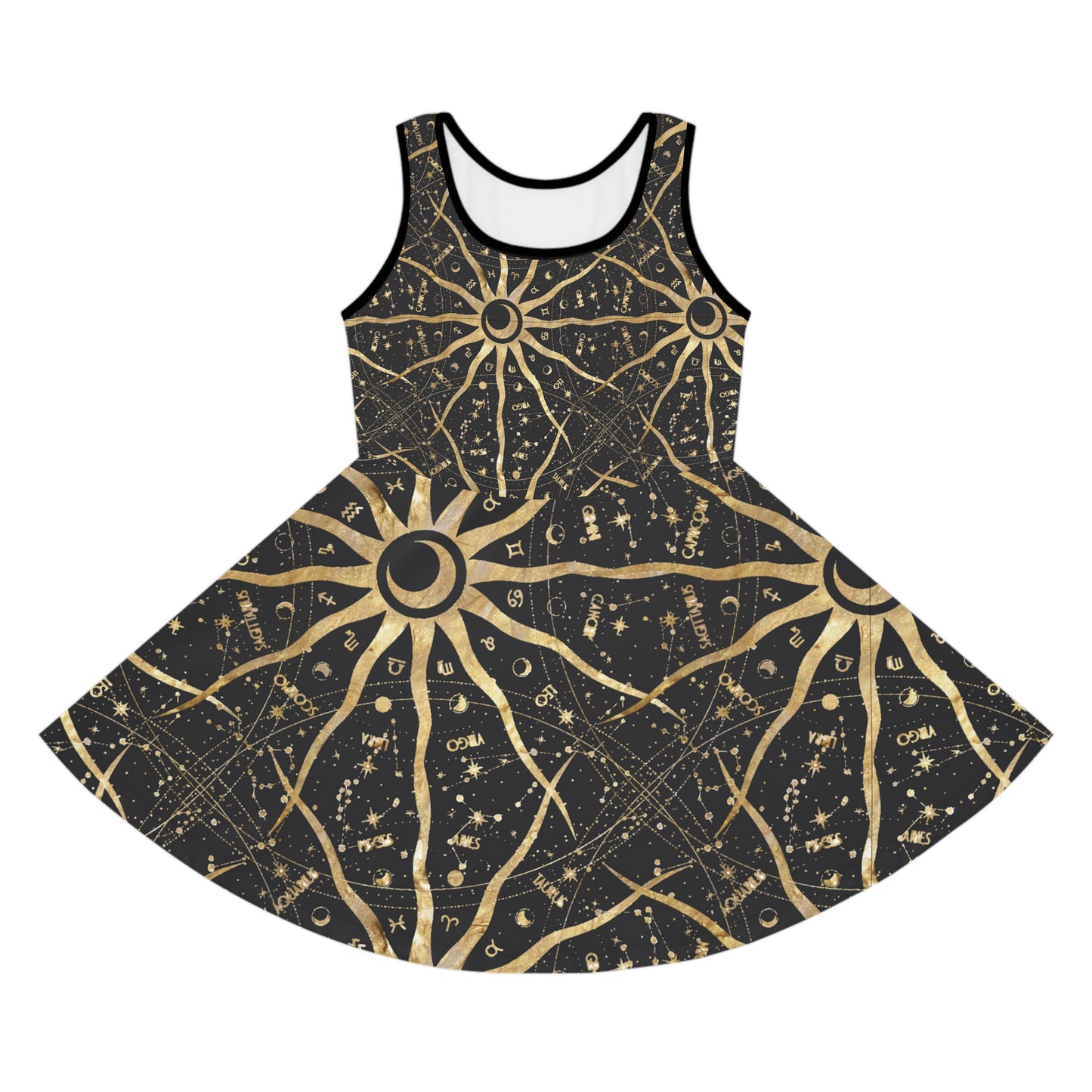 Ancient Sun Girl's Sleeveless Sundress