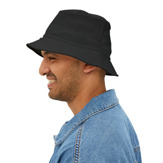 Black Plain Bucket Hat