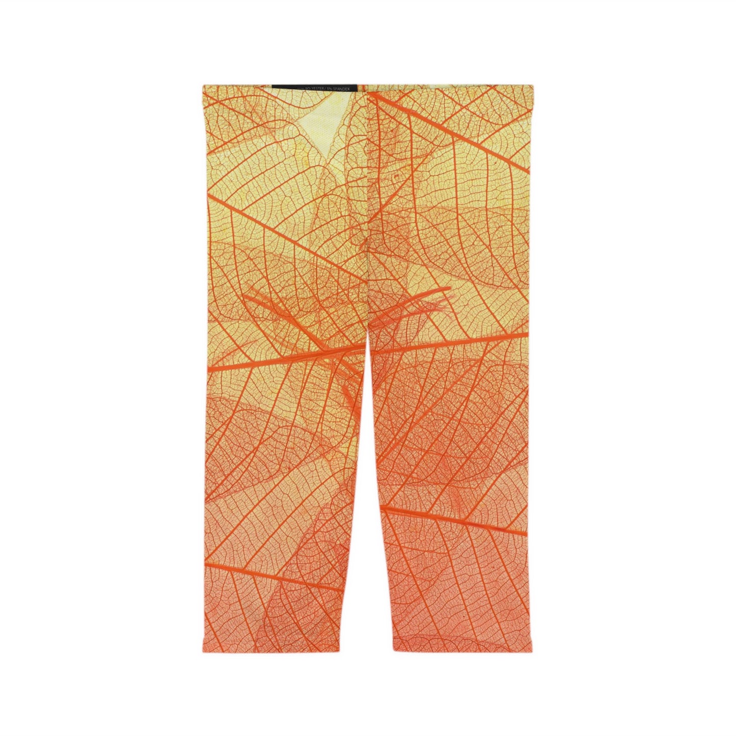 Vermilion Wisps Women’s Capri Leggings - FLAKOUT