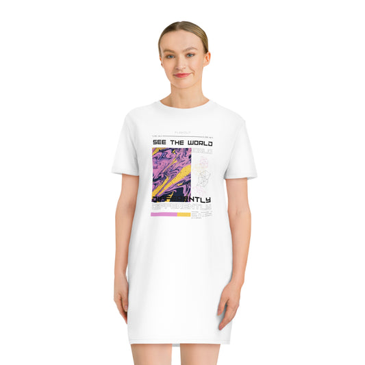 Divergent Horizon See The World Differently Women's T-shirt Dress