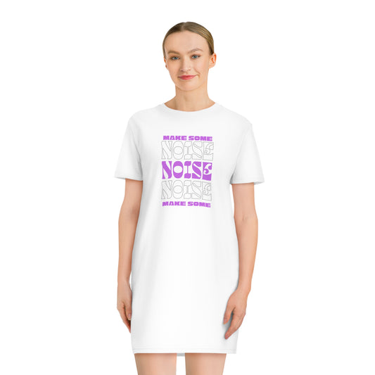 Resonance Make Some Noise Swagger Women's T-shirt Dress - FLAKOUT