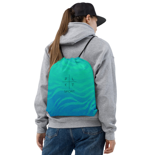 Aquaflow FLAKOUT Sport Unisex Drawstring Bag - FLAKOUT