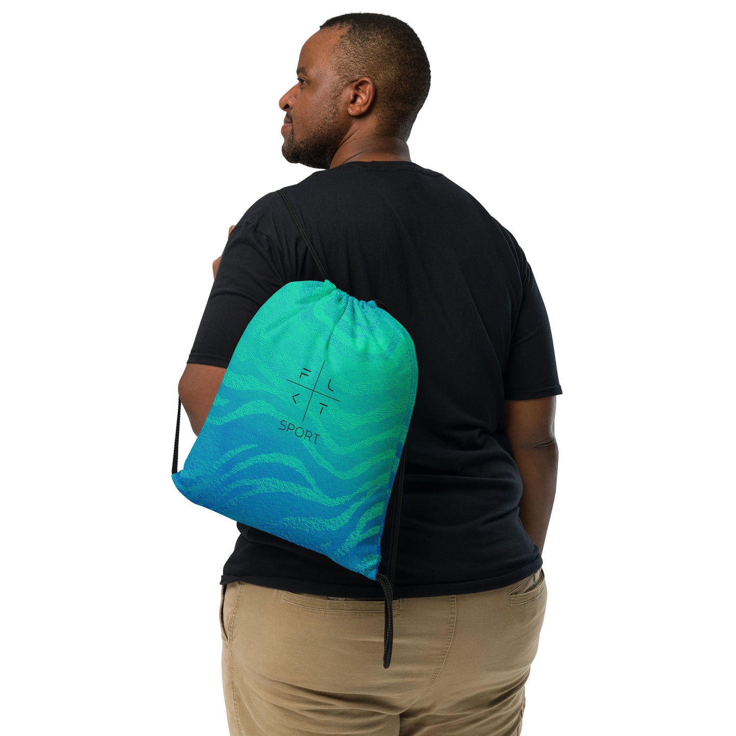 Aquaflow FLAKOUT Sport Unisex Drawstring Bag - FLAKOUT