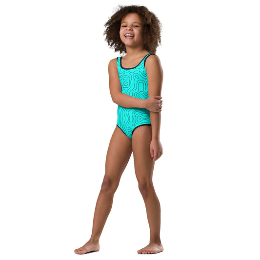 Blue Abyss Girl's Swimsuit
