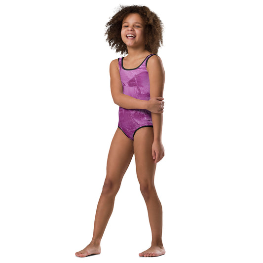 Ebonized Mulberry Girl's Swimsuit