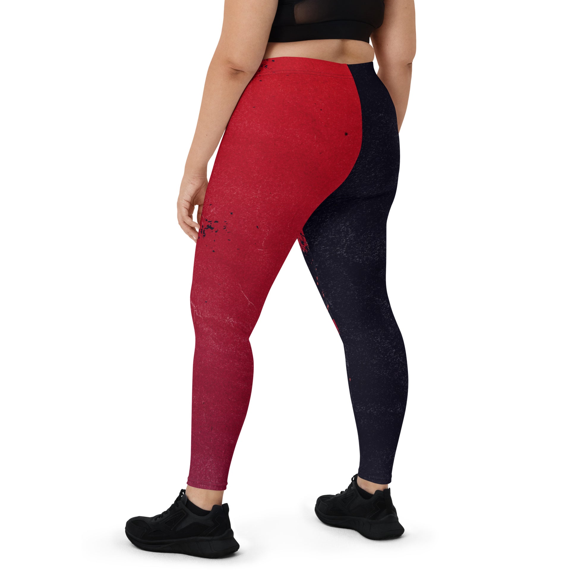 Leggings Red Black Crush - FLAKOUT