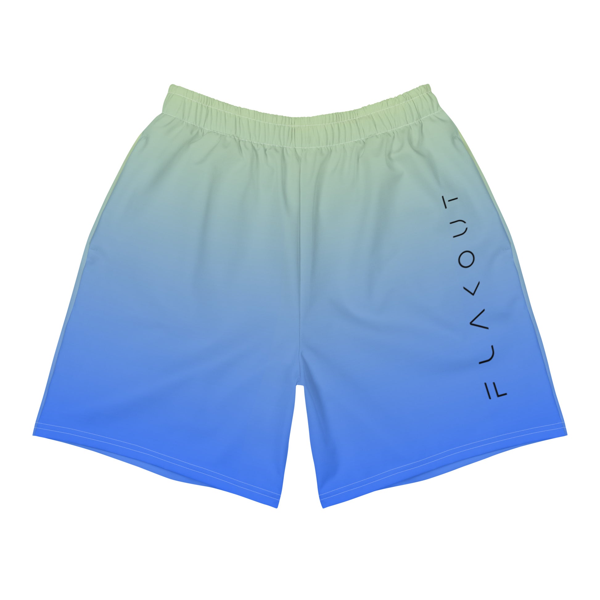 Cerulean Skyline Men's Recycled Shorts - FLAKOUT