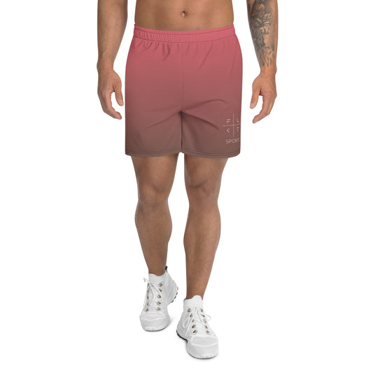 FLAKOUT Sport Rouge Fusion Men's Recycled Athletic Shorts