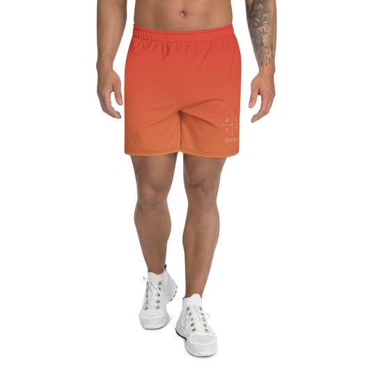 FLAKOUT Sport Flame Kissed Men's Recycled Athletic Shorts