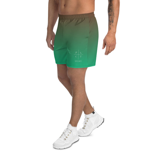 FLAKOUT Sport Lively Leaf Men's Recycled Athletic Shorts