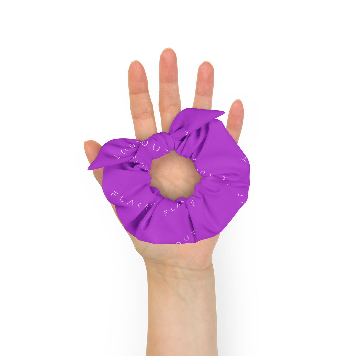 Lilac FLAKOUT Recycled Scrunchie