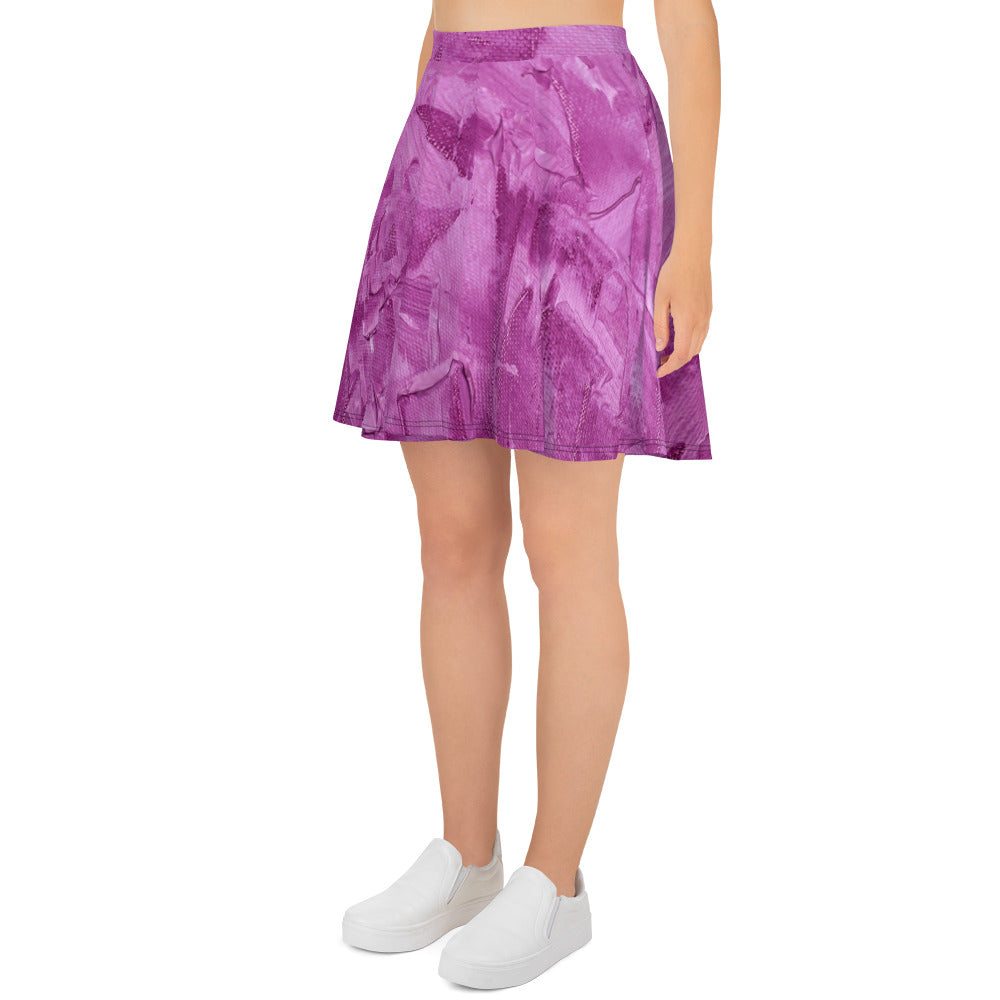 Ebonized Mulberry Women's Skater Skirt