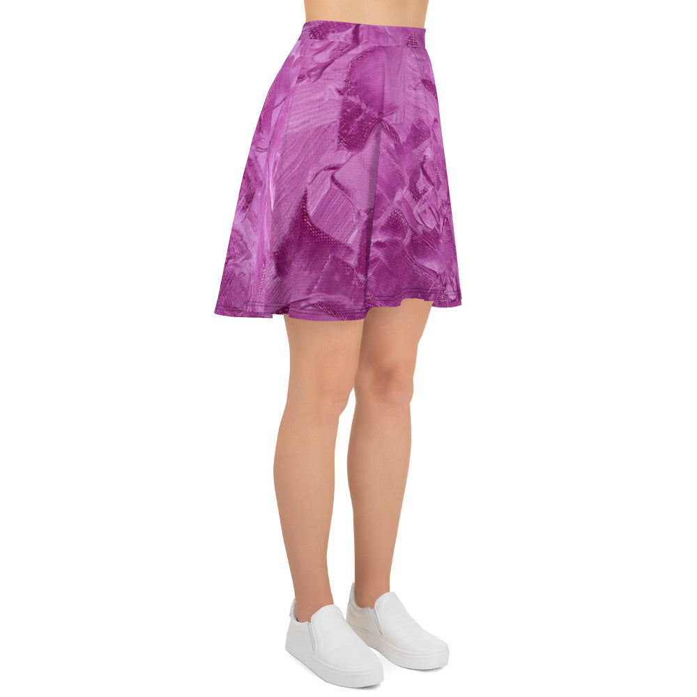 Ebonized Mulberry Women's Skater Skirt