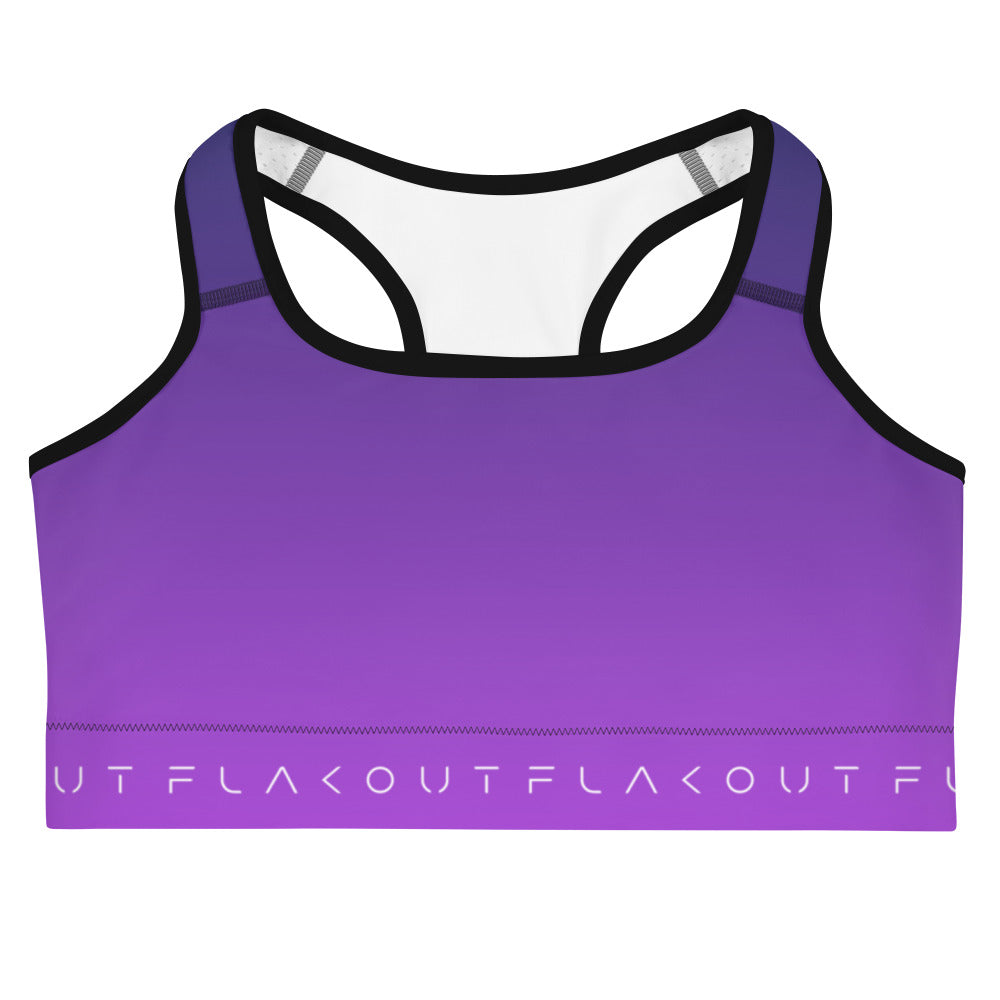 Lilac Twilight Women's Sports Performance Bra - FLAKOUT