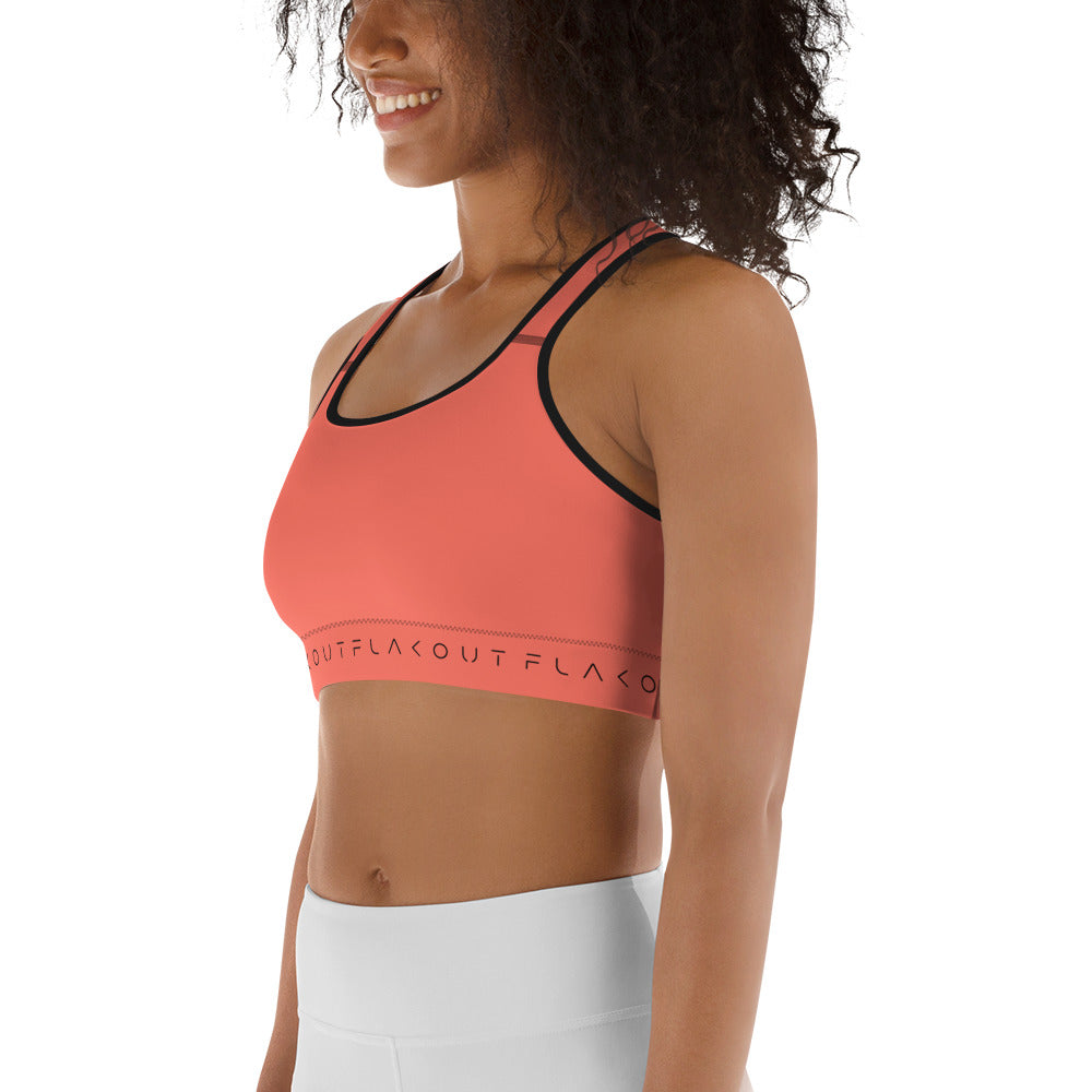 Bittersweet Horizon Women's Sports Performance Bra - FLAKOUT