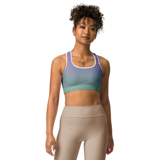 Lavender Lullaby Women's Sports Performance Bra - FLAKOUT