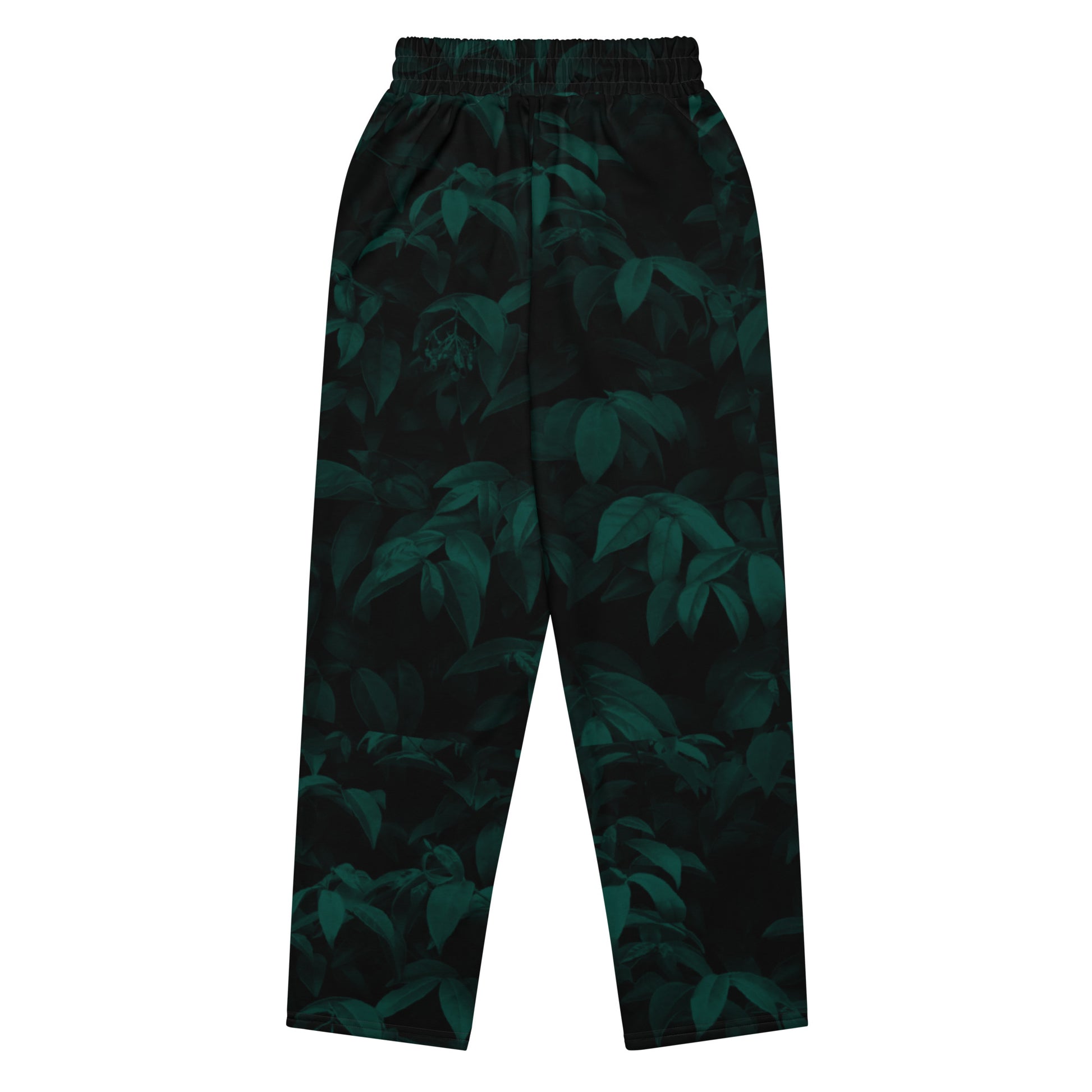 Leafy Oasis Women's Wide-leg Recycled Joggers - FLAKOUT