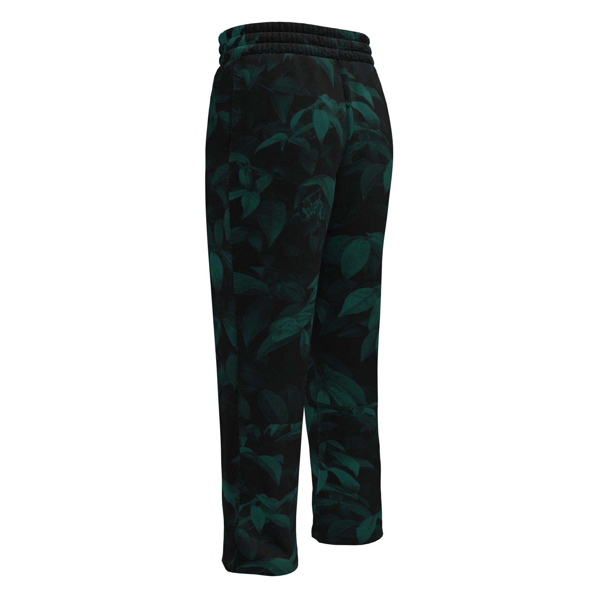 Leafy Oasis Women's Wide-leg Recycled Joggers - FLAKOUT