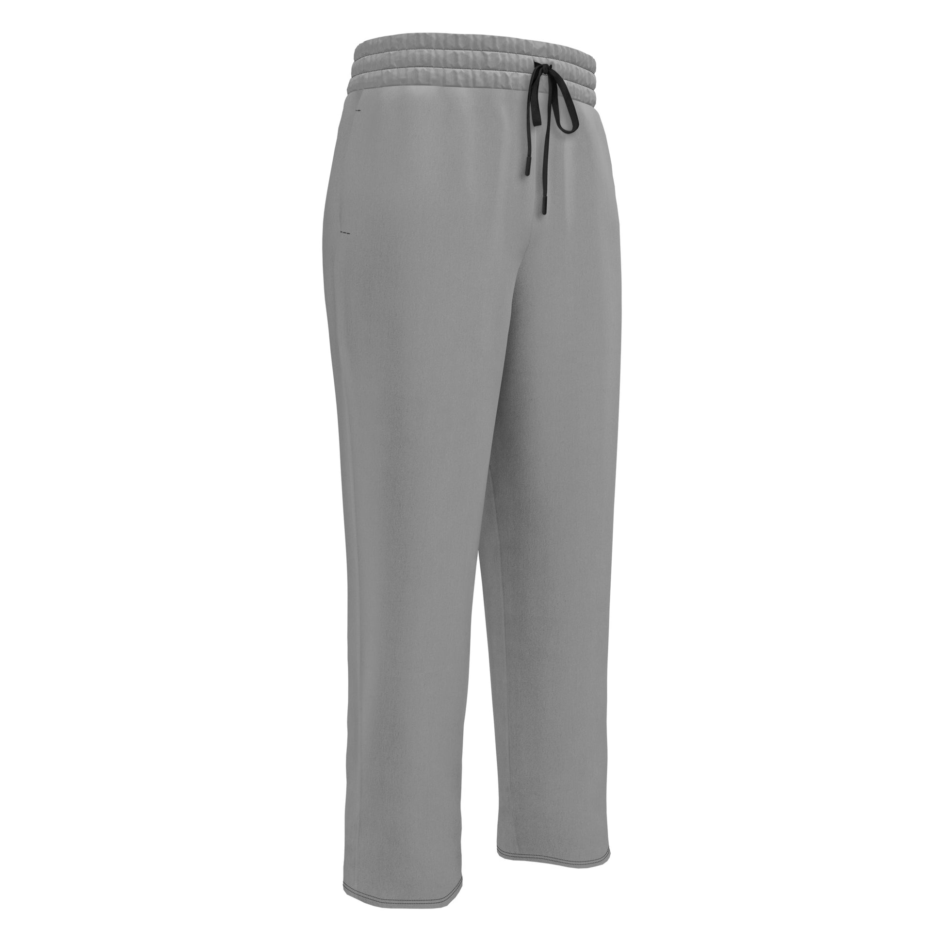 Unisex Wide-leg Recycled Joggers - Grey - FLAKOUT