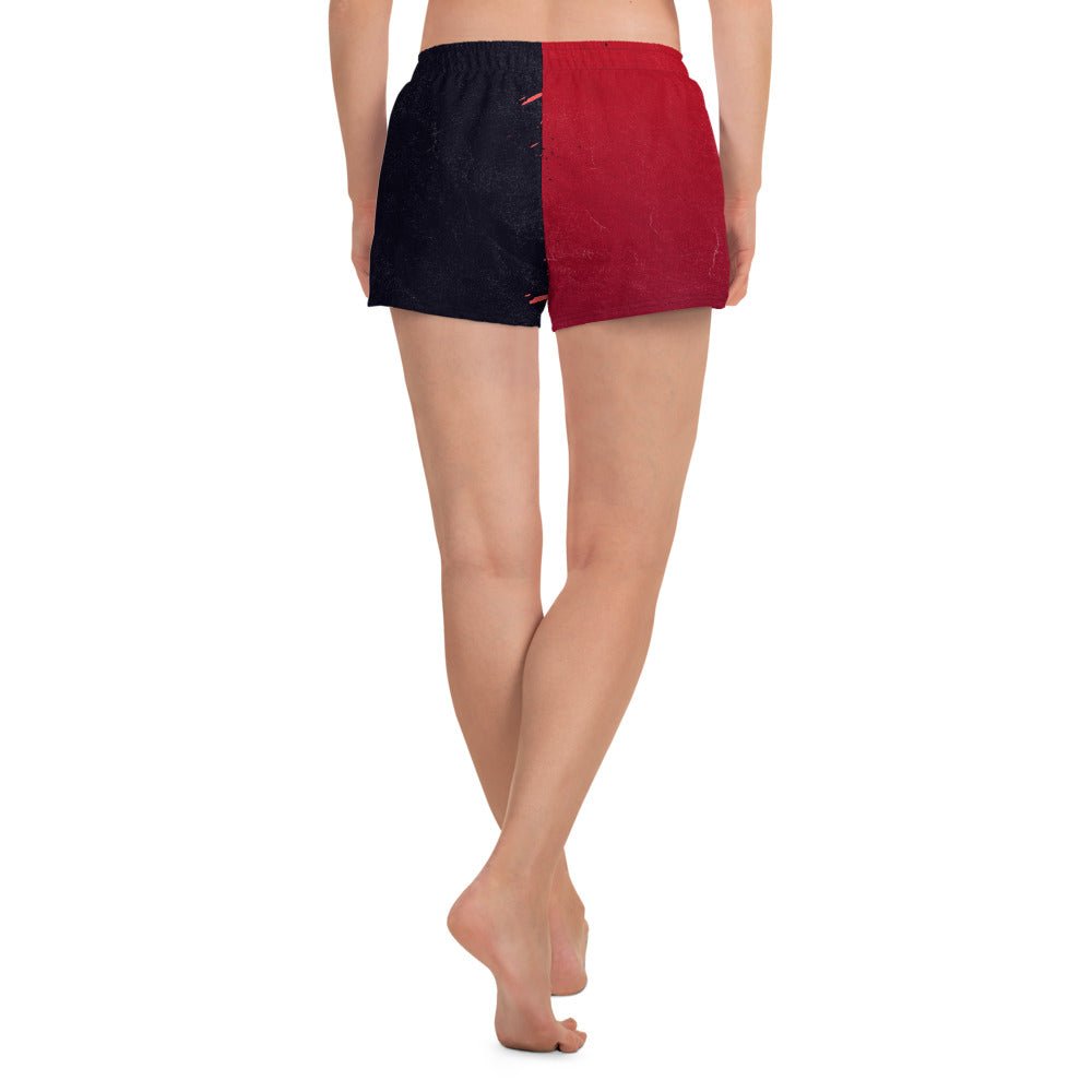 Athletic Shorts Red Black Crush - FLAKOUT