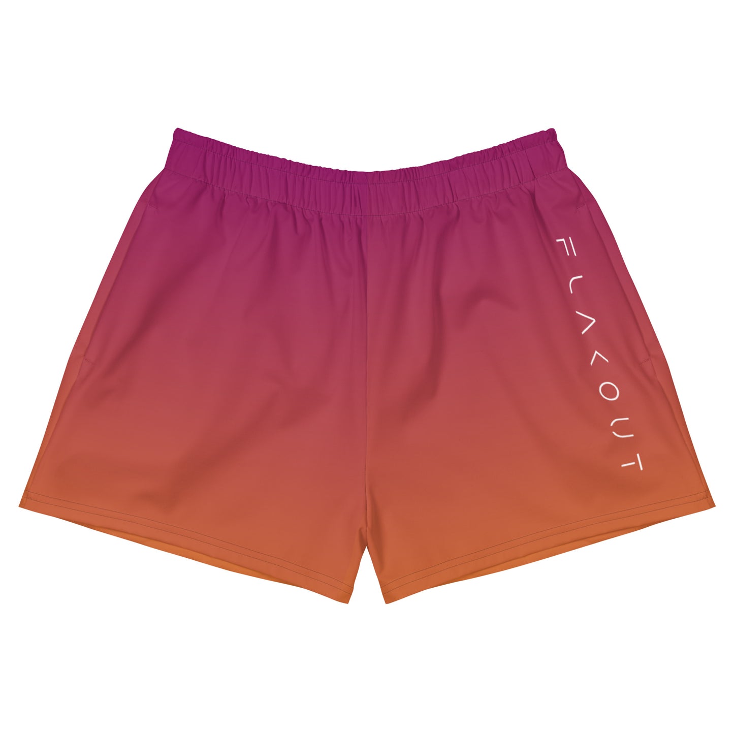 Sunset Blaze Women’s Recycled Shorts - FLAKOUT