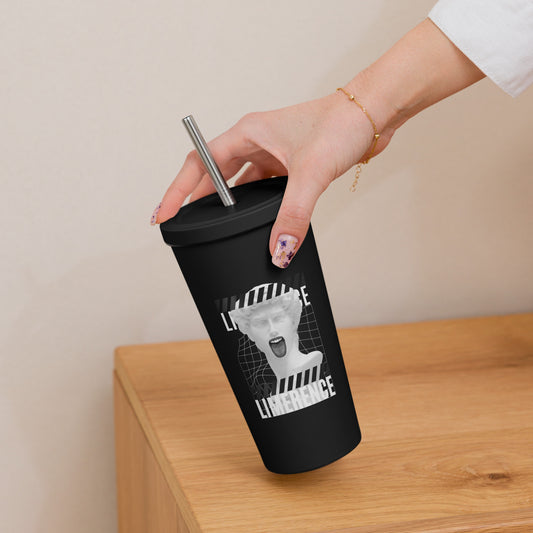 Limerence Insulated Tumbler With A Straw