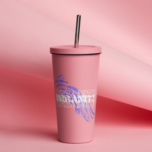 Streetwise Urbanity Insulated Tumbler With A Straw