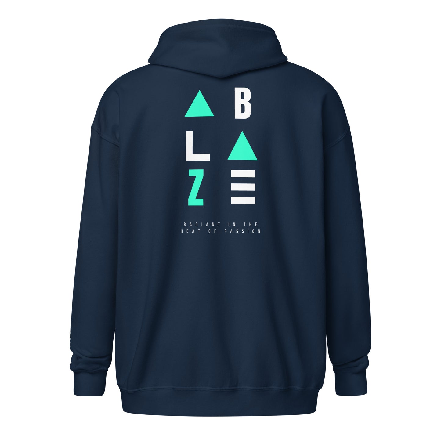 Ablaze Unisex Zip Hoodie - FLAKOUT