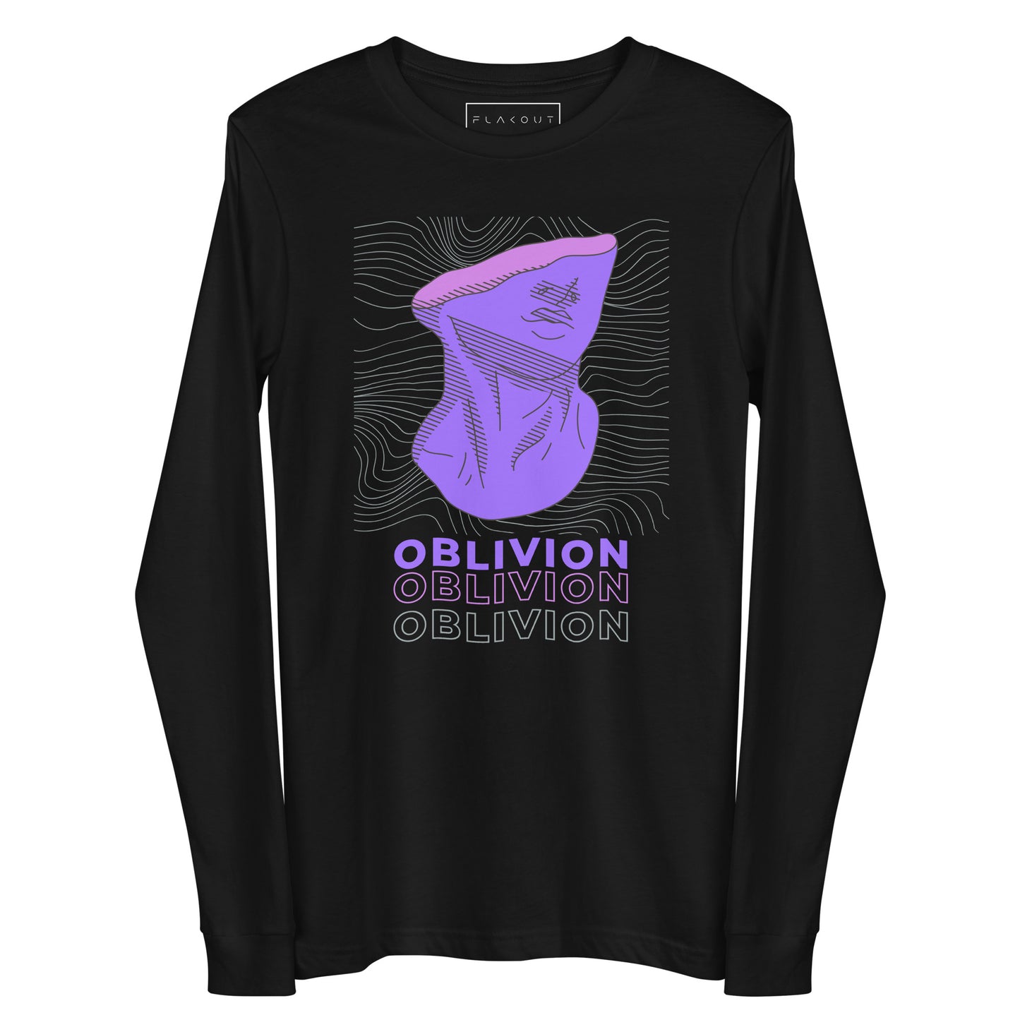 Violet Veil Of Oblivion Long Sleeve Tee