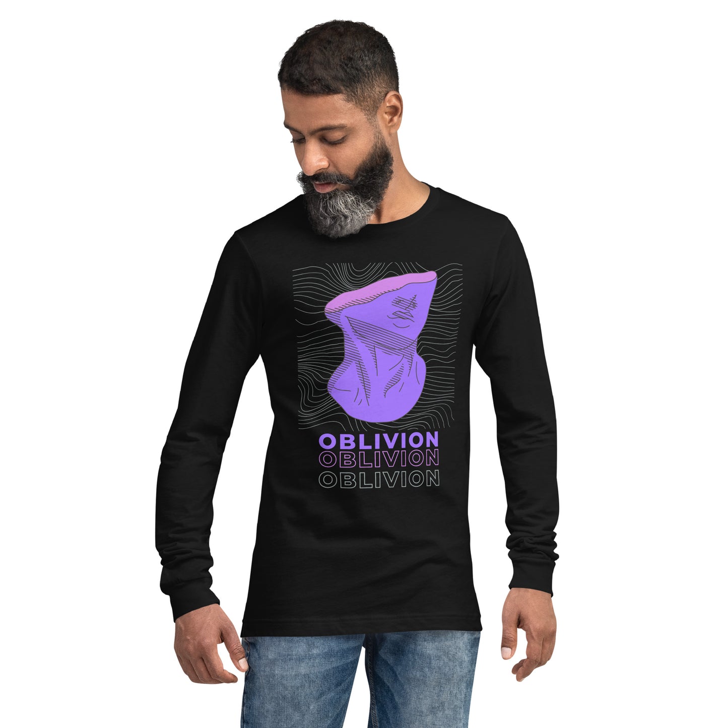 Violet Veil Of Oblivion Long Sleeve Tee