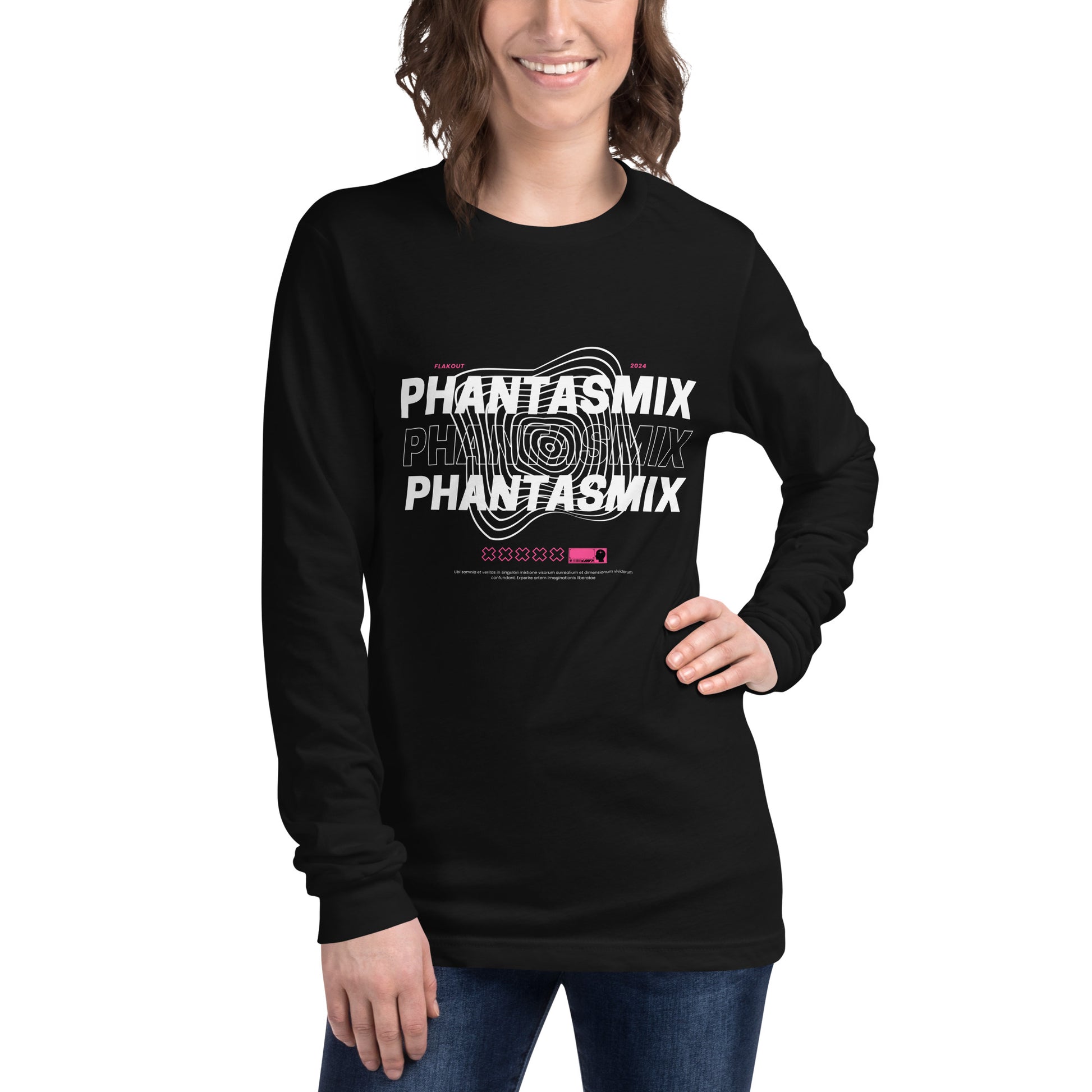 Phantasmix Unisex Long Sleeve Shirt - FLAKOUT