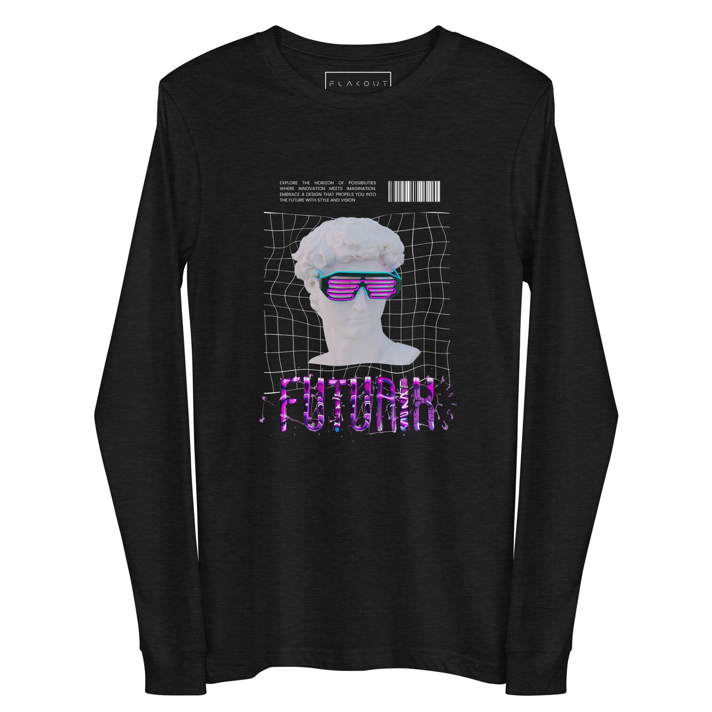 Futurix Unisex Long Sleeve Shirt - FLAKOUT