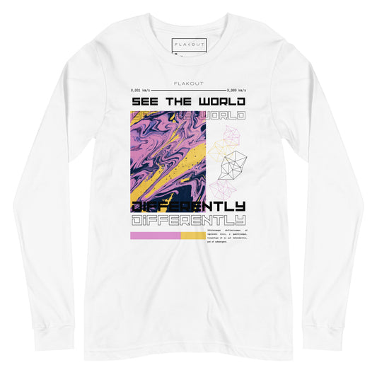 Divergent Horizon See The World Differently Long Sleeve Tee