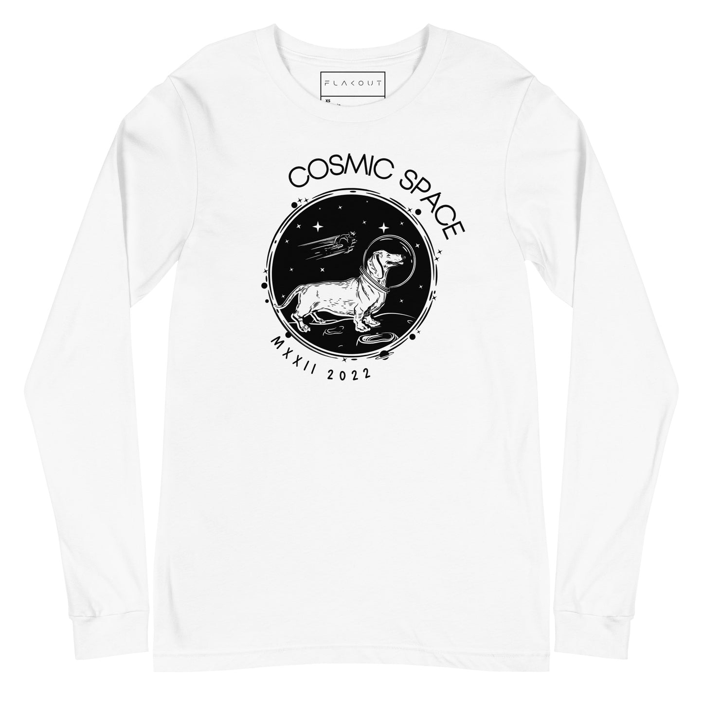 Women's Long Sleeve Tee Cosmic Space - FLAKOUT