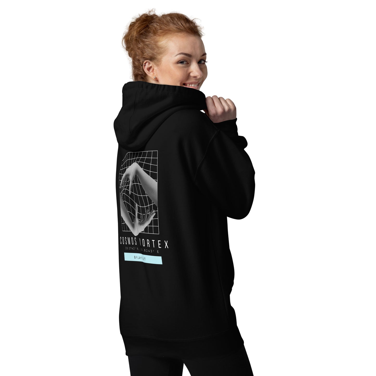 Cosmos Vortex Unisex Hoodie - FLAKOUT