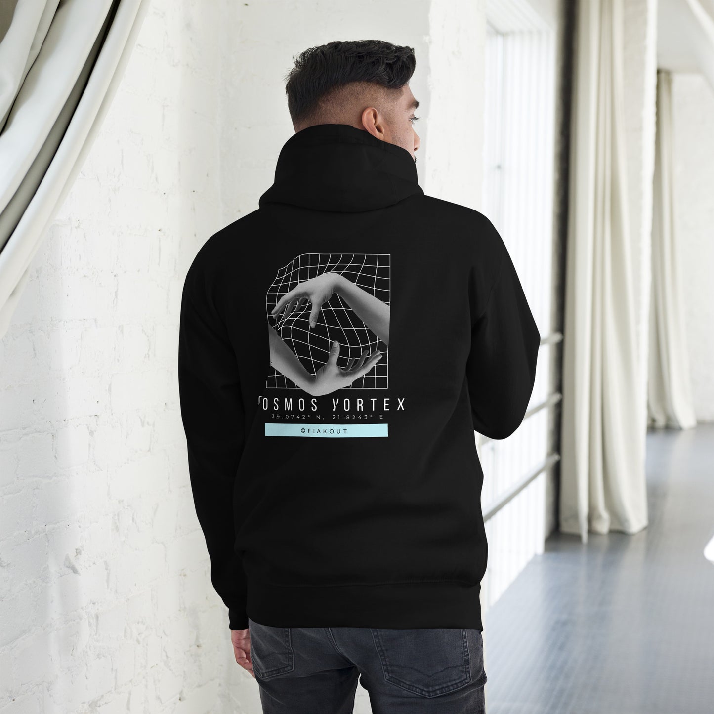 Cosmos Vortex Unisex Hoodie - FLAKOUT