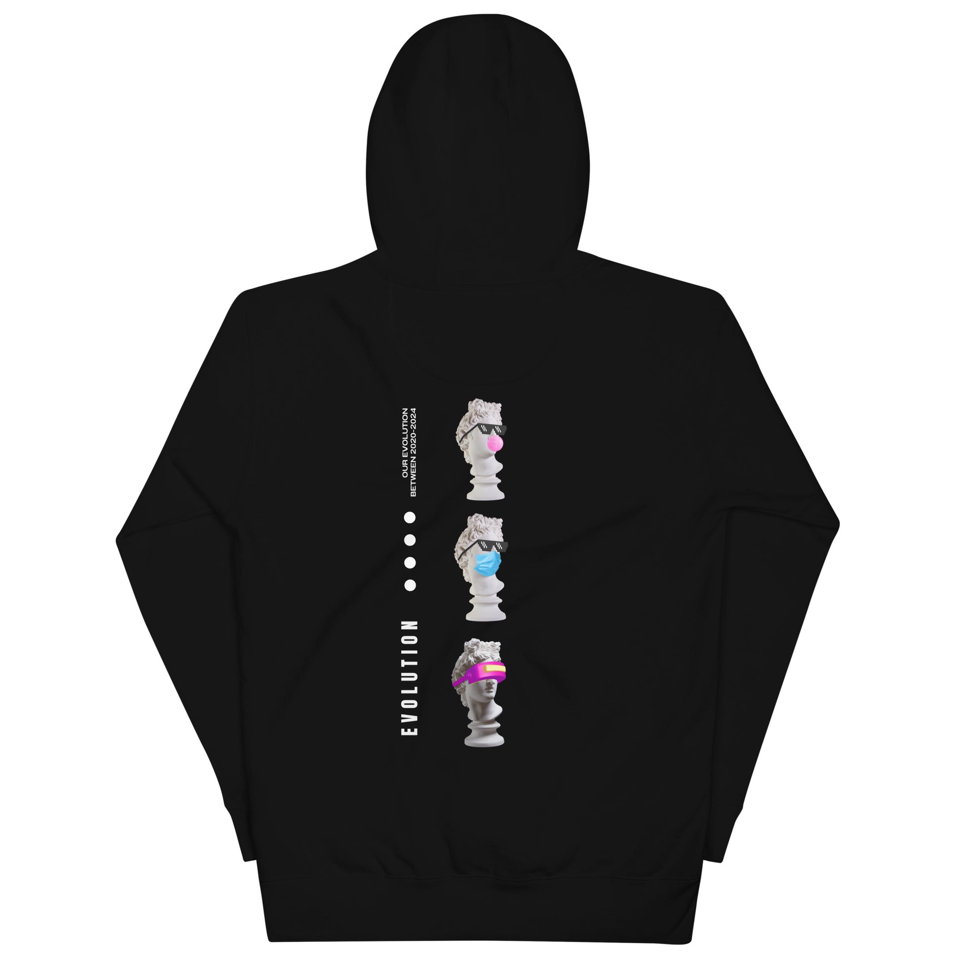 Human Evolution Unisex Hoodie - FLAKOUT