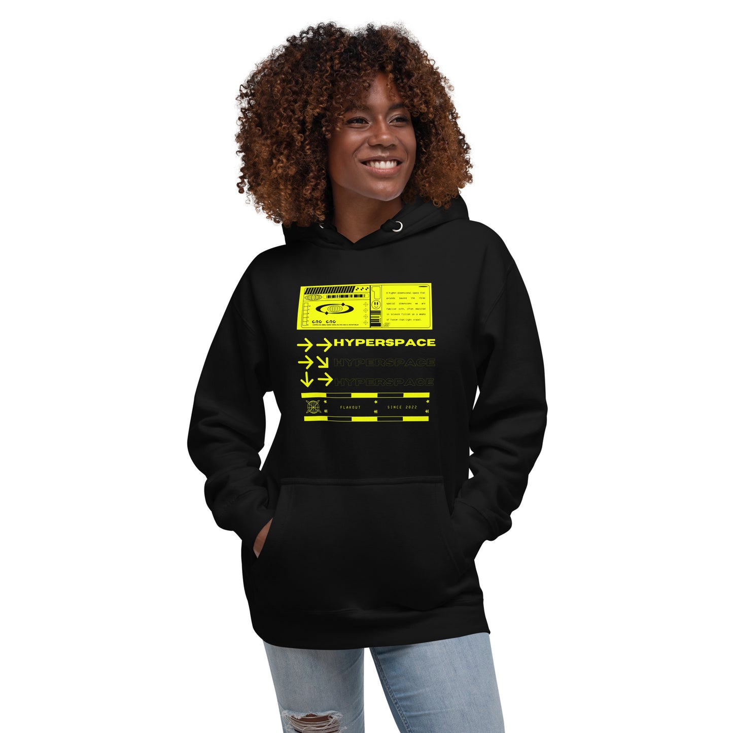 Hyperspace Unisex Hoodie - FLAKOUT