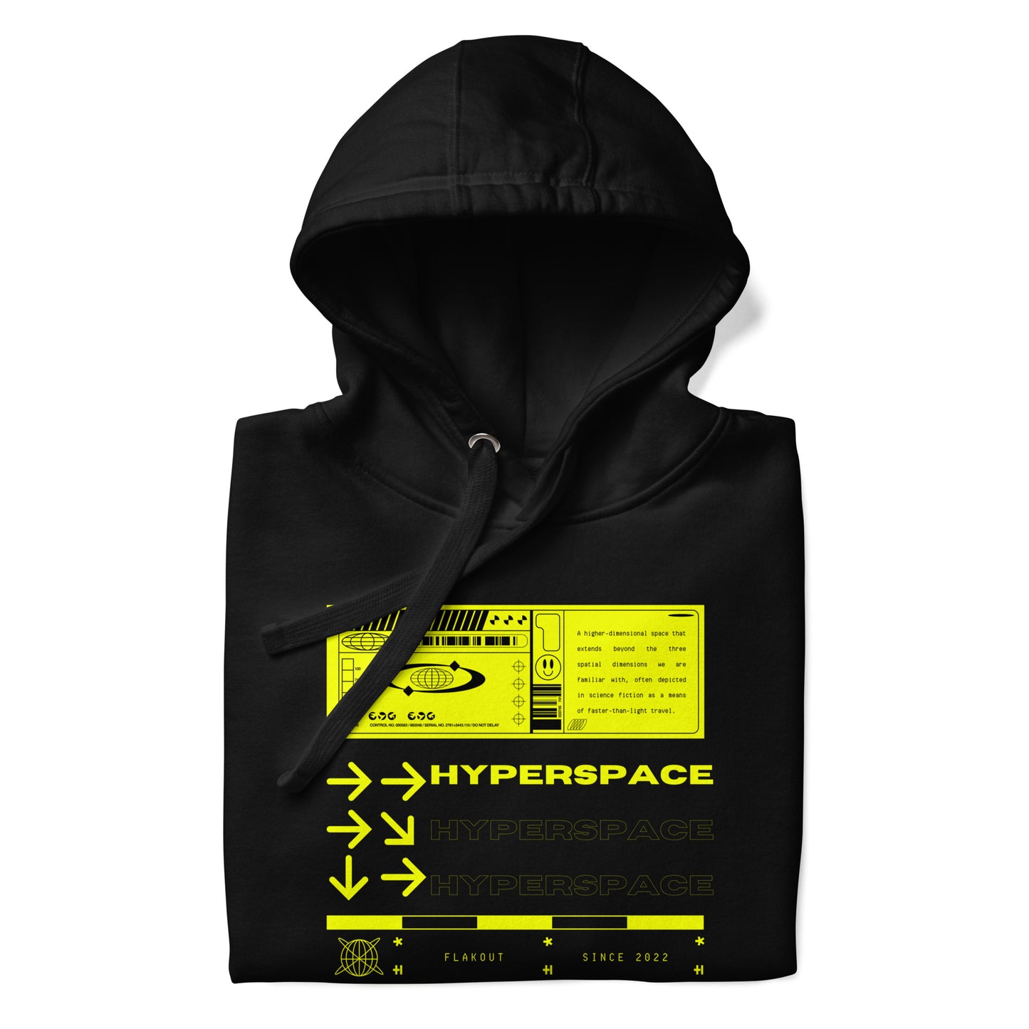 Hyperspace Unisex Hoodie - FLAKOUT