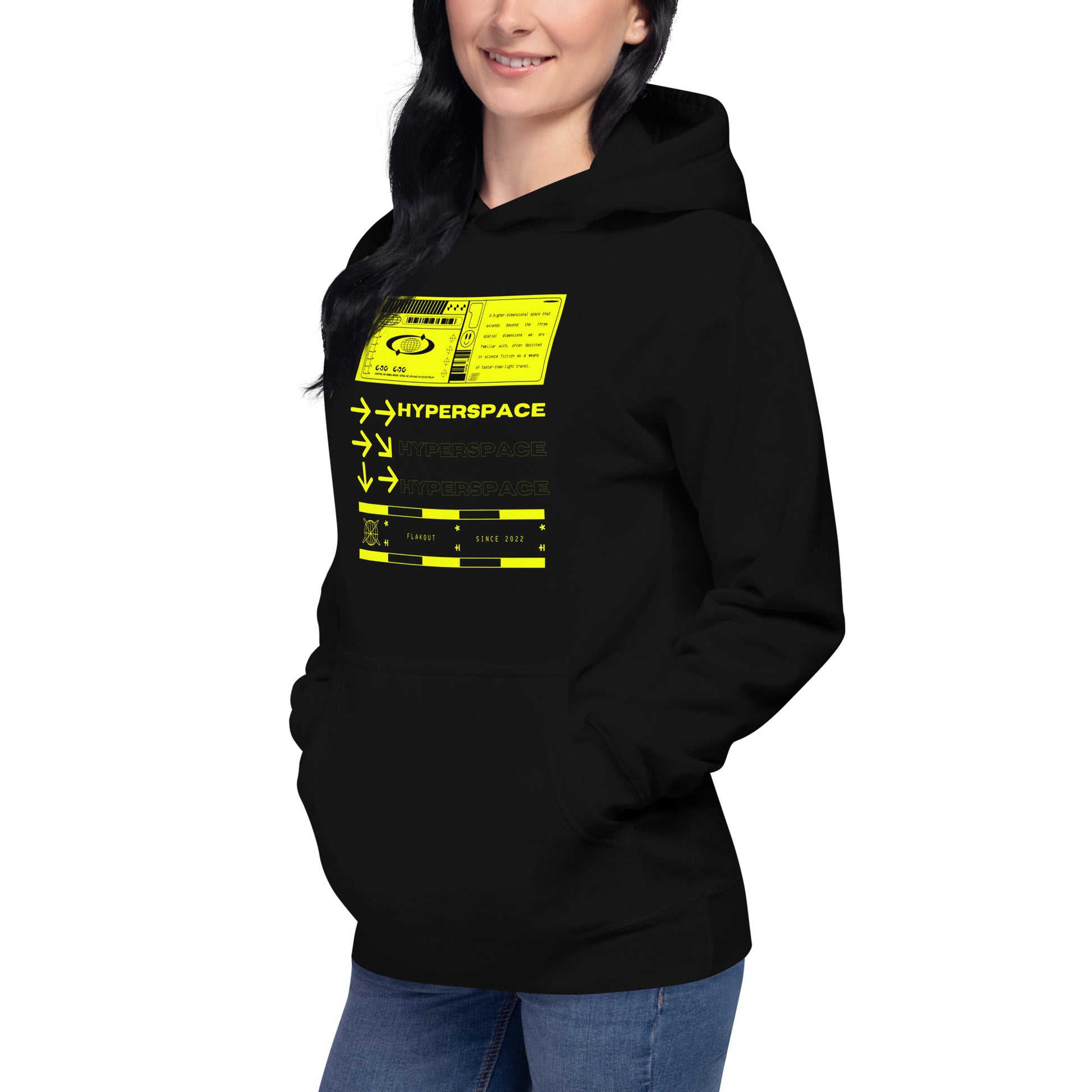 Hyperspace Unisex Hoodie - FLAKOUT