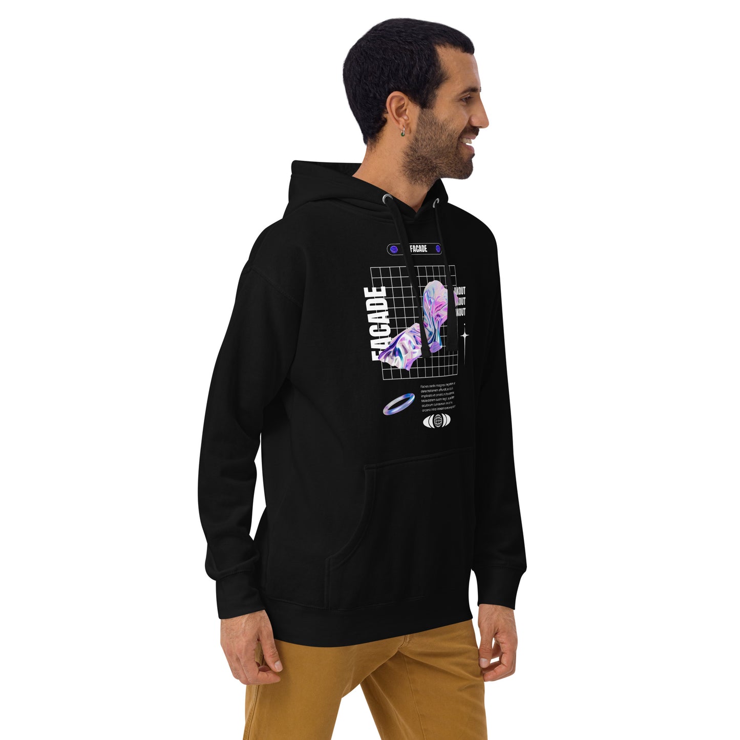 Facade Unisex Hoodie - FLAKOUT