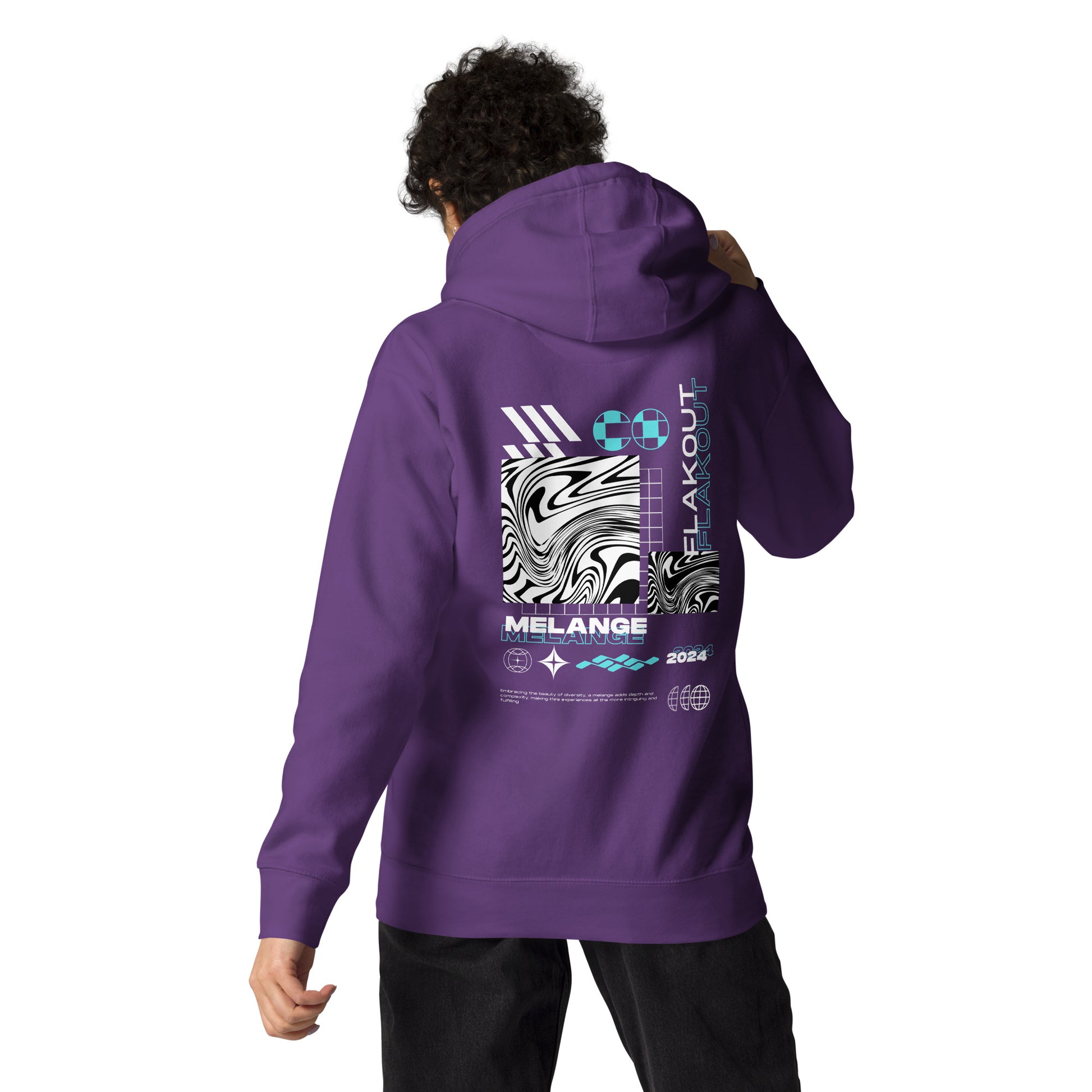 Melange Unisex Hoodie - FLAKOUT