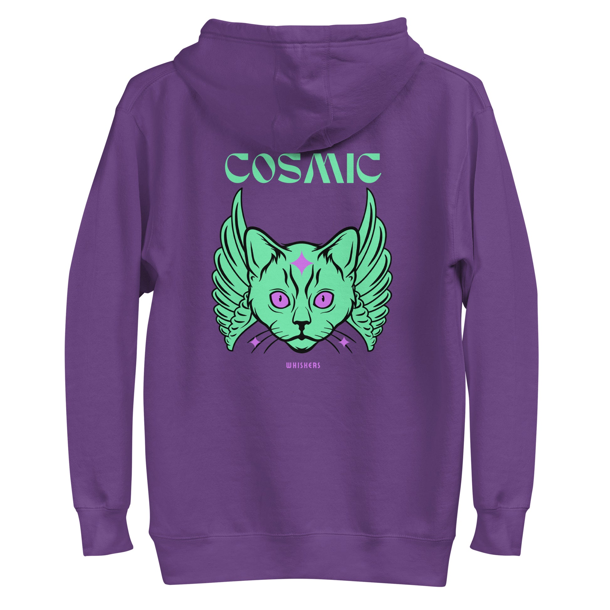 Cosmic Whiskers Unisex Hoodie - FLAKOUT