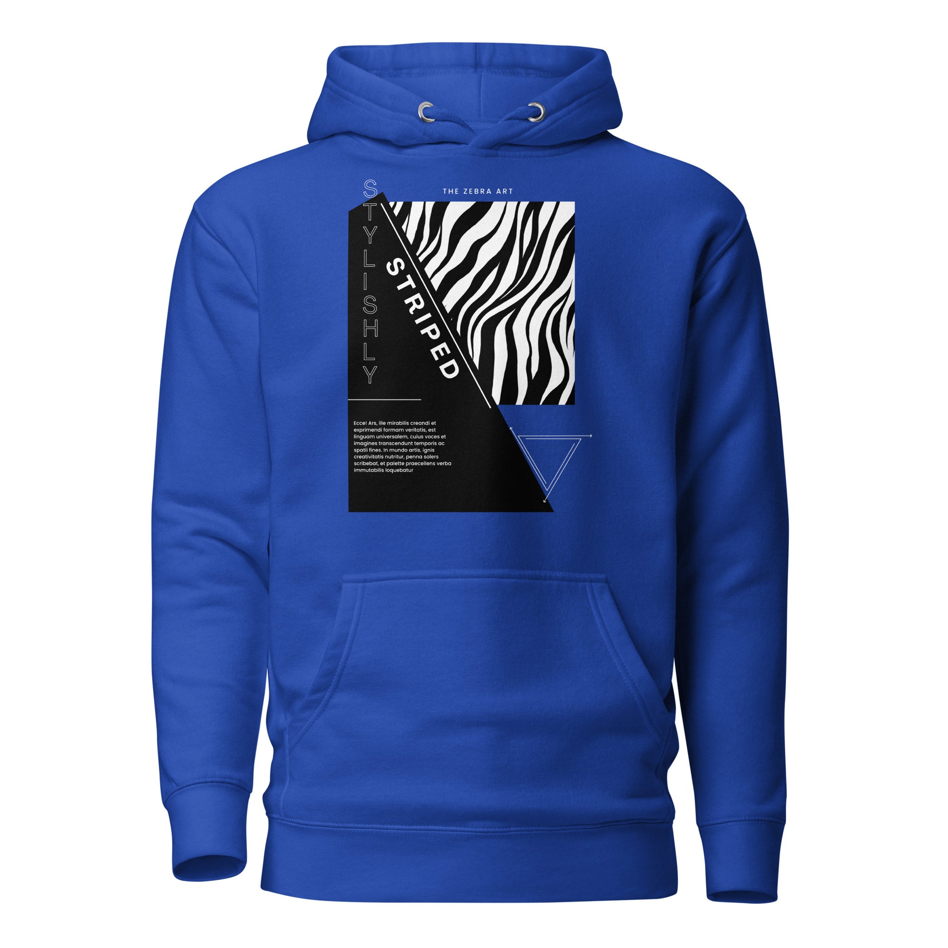 The Zebra Art Unisex Hoodie - FLAKOUT