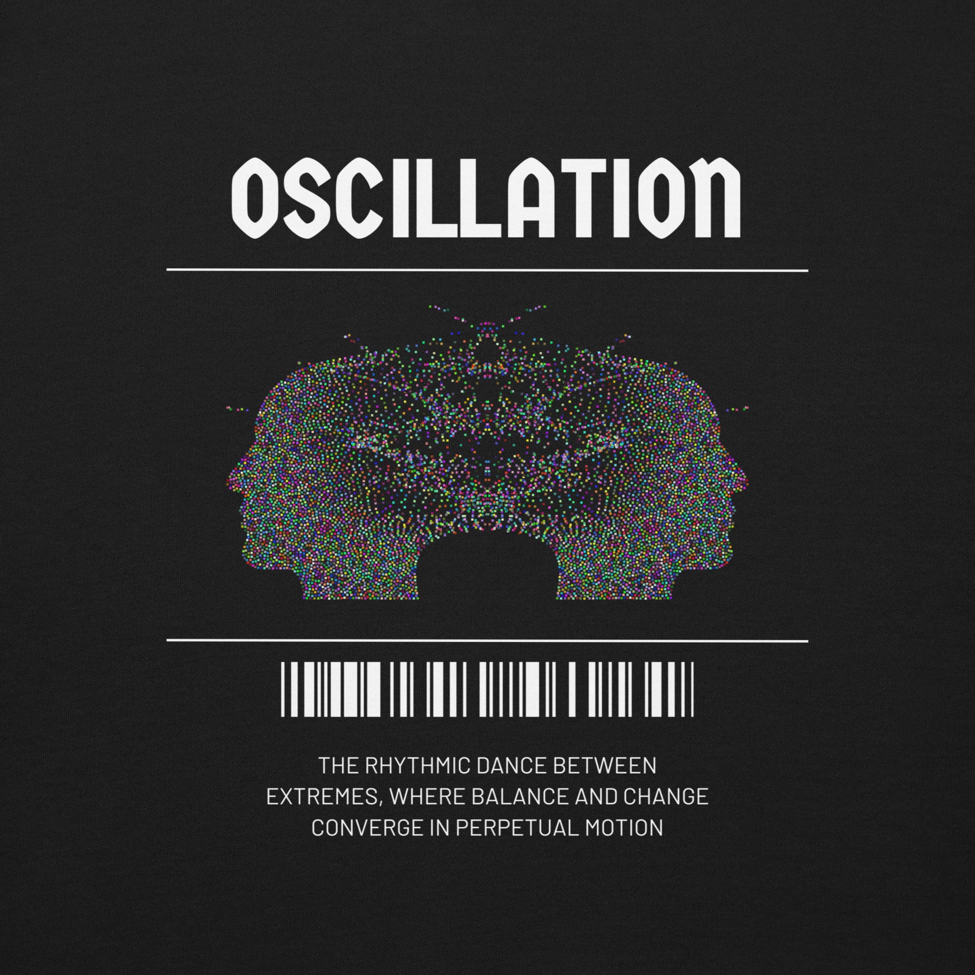 Oscillation Unisex Fleece Sweatshirt - FLAKOUT