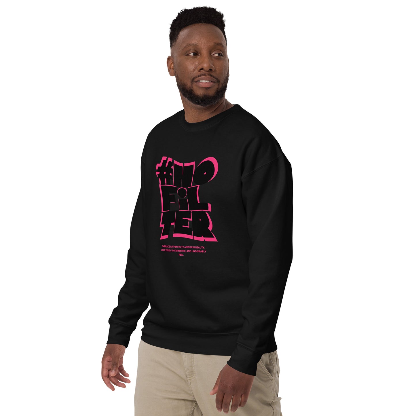 #NOFILTER Unisex Fleece Sweatshirt - FLAKOUT