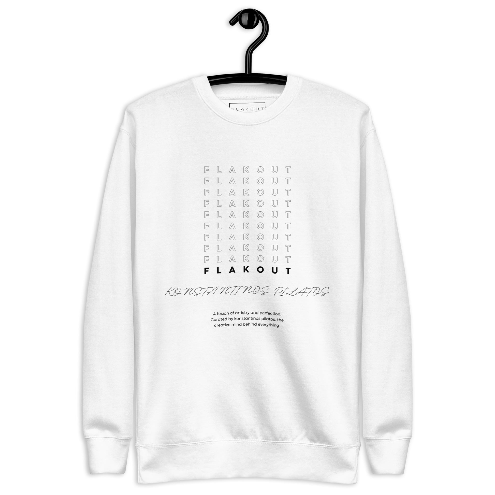 Konstantinos Pilatos Signature Official Unisex Fleece Sweatshirt - FLAKOUT