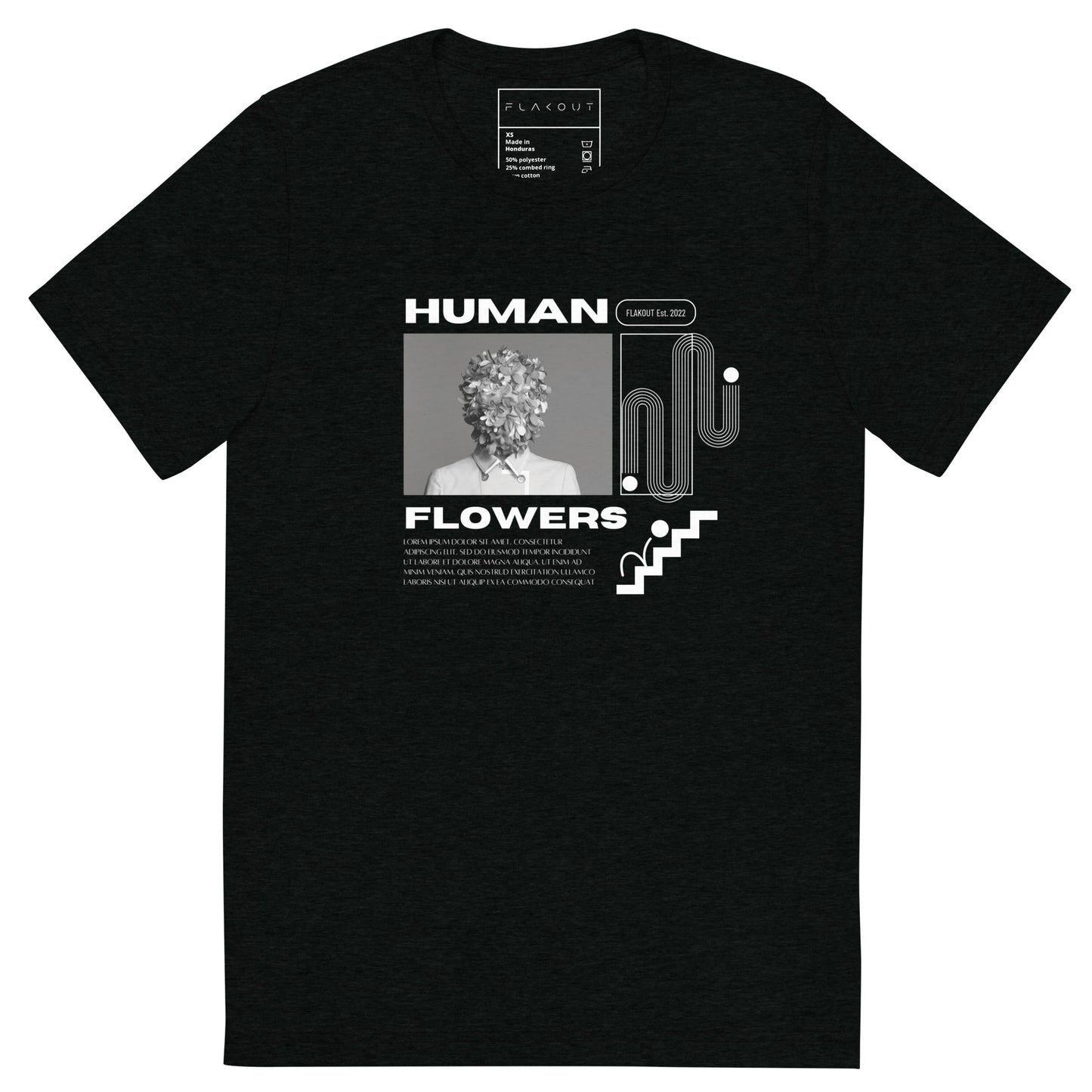 Human Flowers Floral Blooming T-shirt